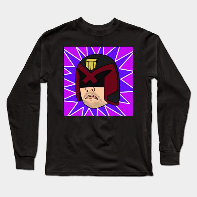 Judge Dredd Long Sleeve T-Shirt by SketchyInkCap